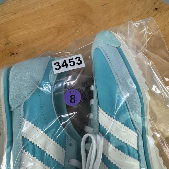Adidas Originals SL 72 OG Womens Size 8 Shoes JI0199 Mint Aqua Blue Sneakers NEW - Picture 9 of 9